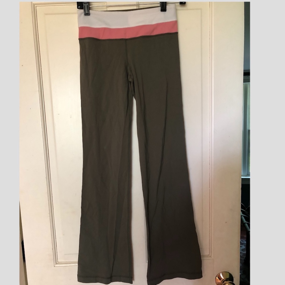 Lululemon Groove Pant Olive Green